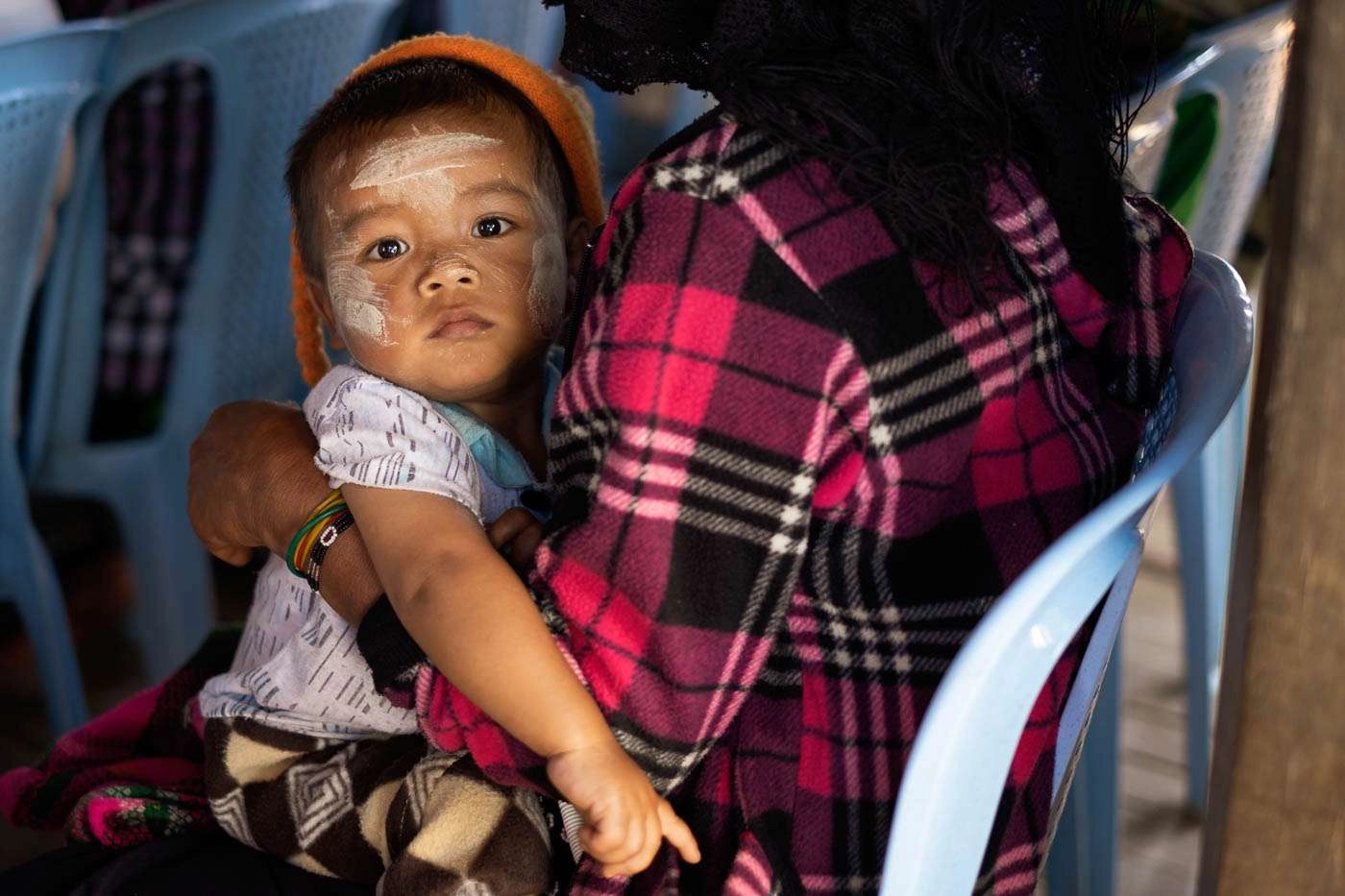 myanmar photo tours - chin state - photo of congregation member